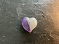 Puffy Resin Heart Made with Horse Hair, Fur or Ashes